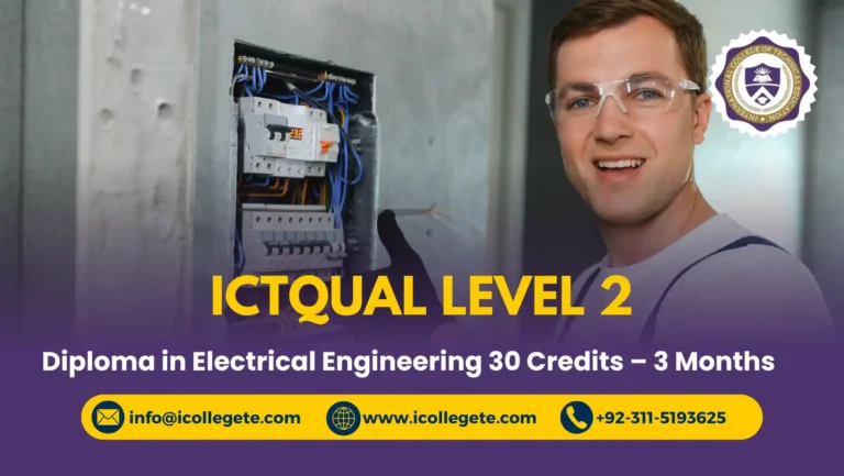 ICTQual Level 2 Diploma in Civil Engineering 30 Credits – 3 Months