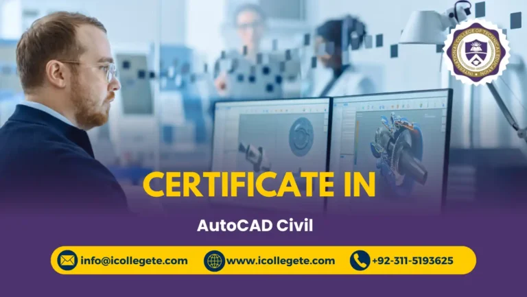 Certificate in Autocad Civil course