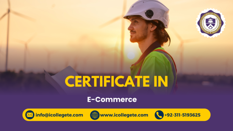 Certificate in E Commerce