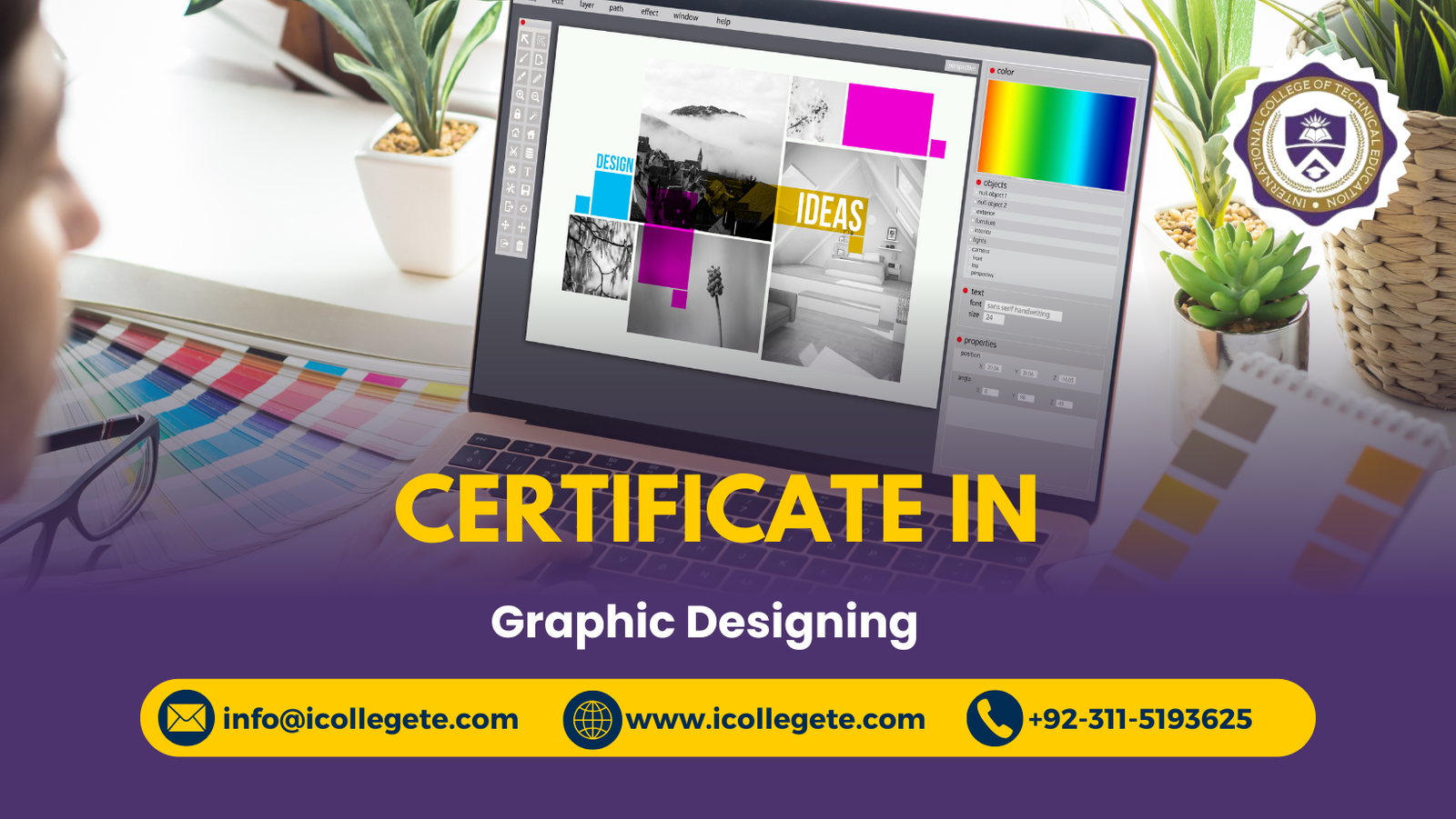 Certificate in Graphic Designing