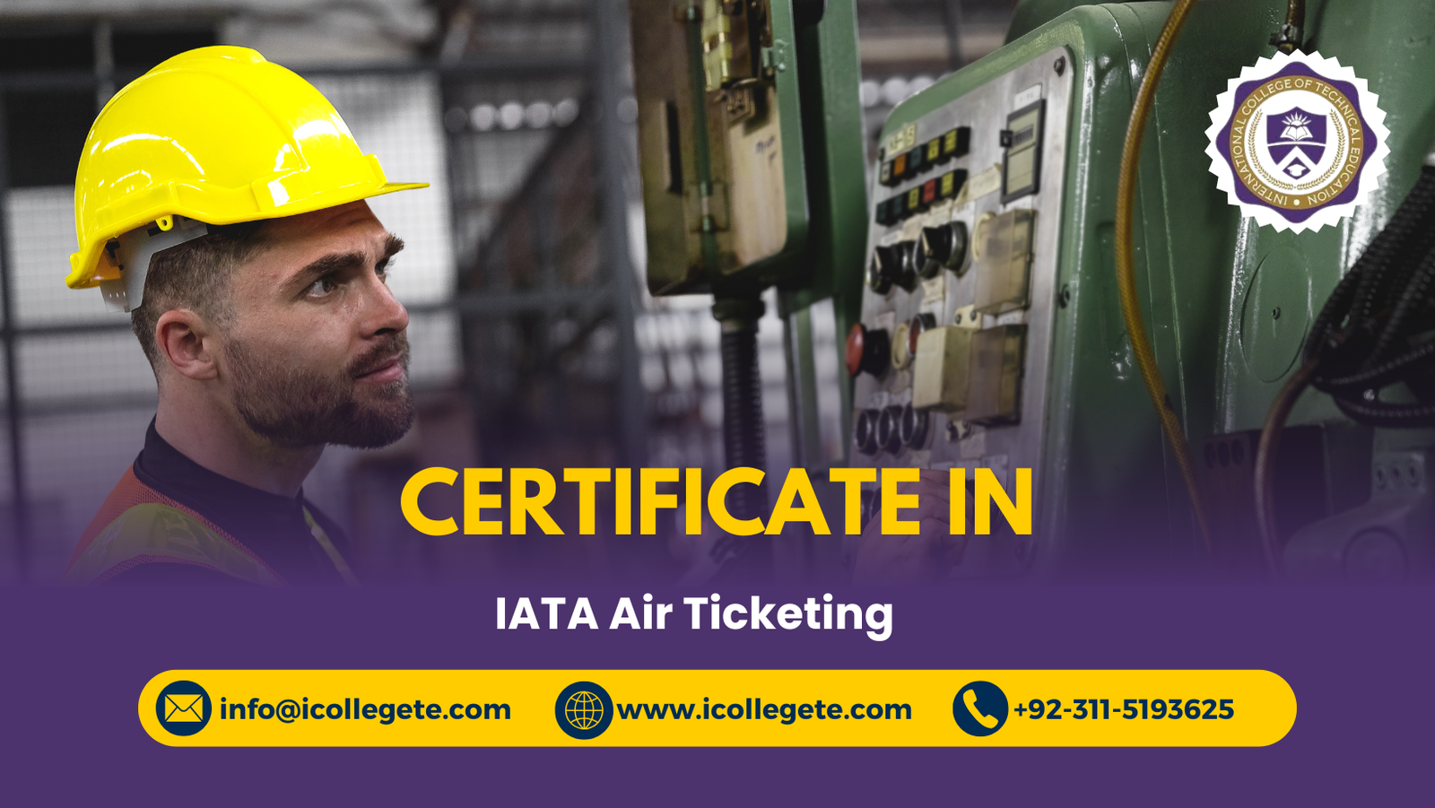 Certificate in IATA Air Ticketing