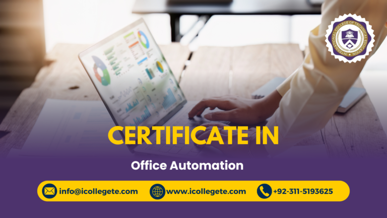 Certificate in Office Automation Course