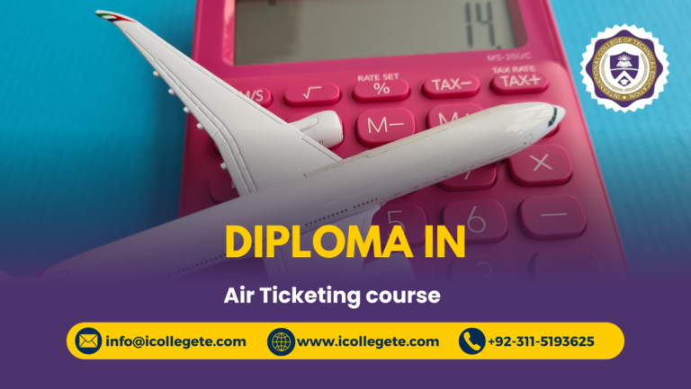 Diploma Air Ticketing course