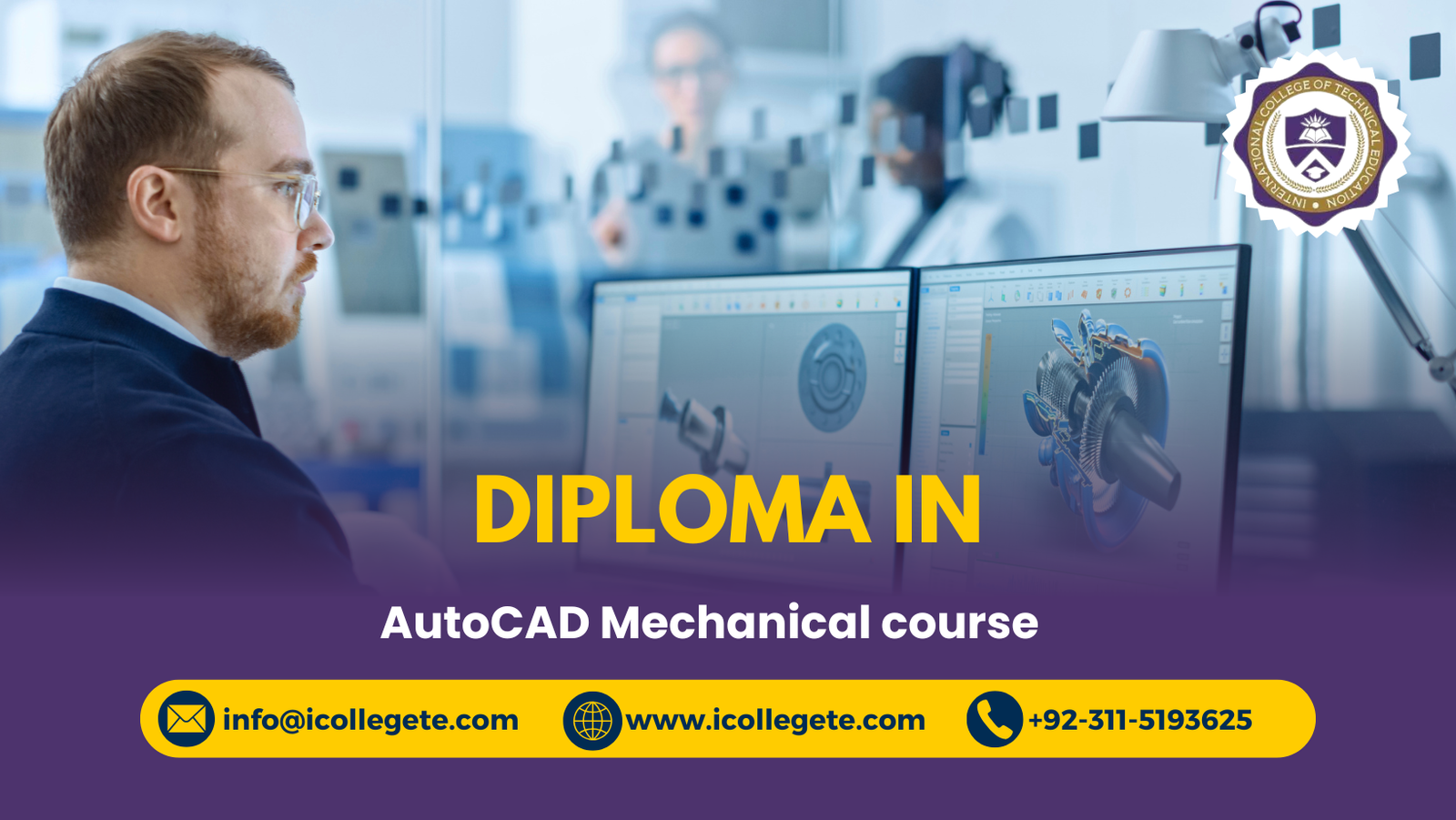 Diploma in Autocad Mechanical course