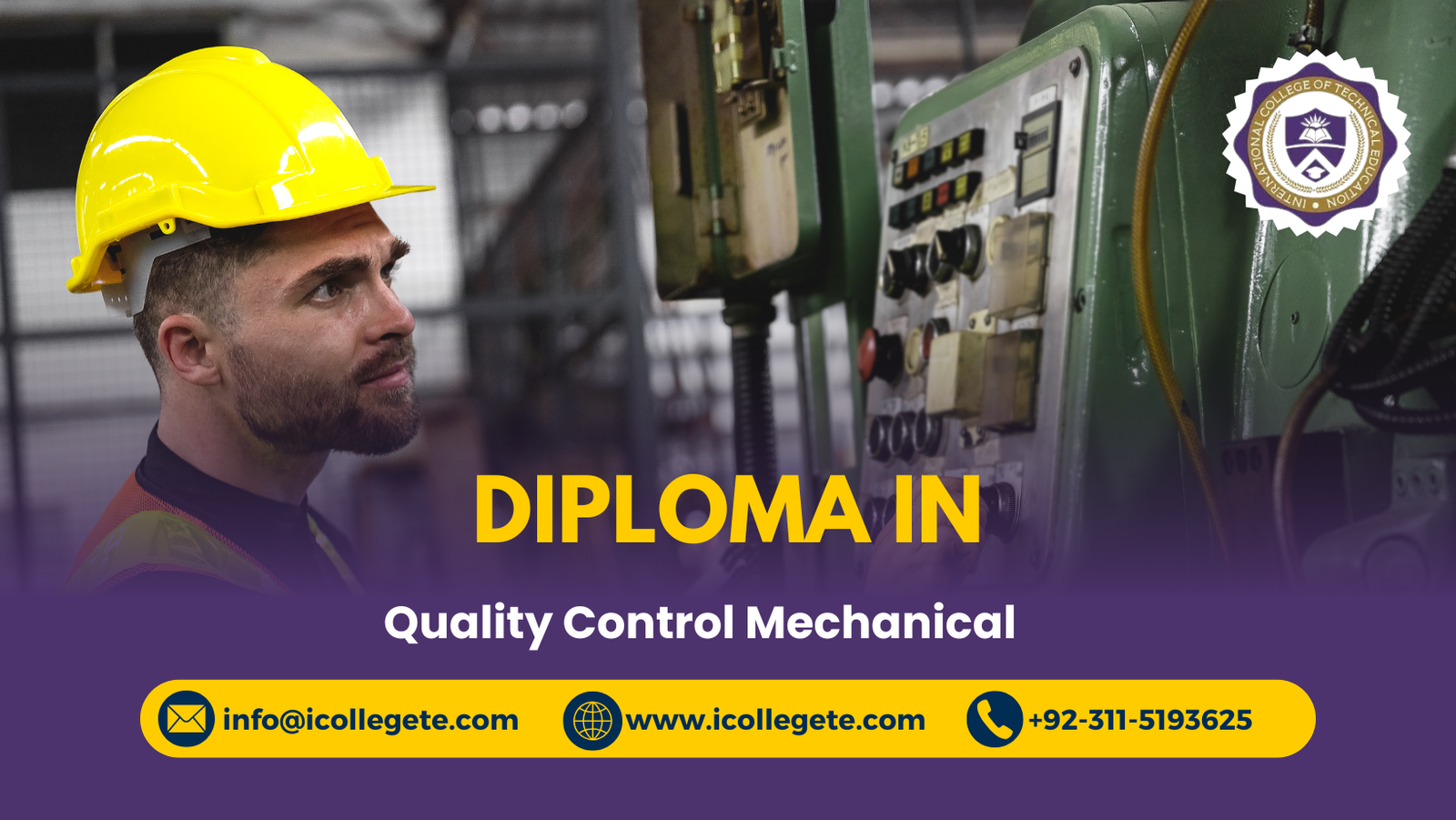 Diploma in Quality Control Mechanical course