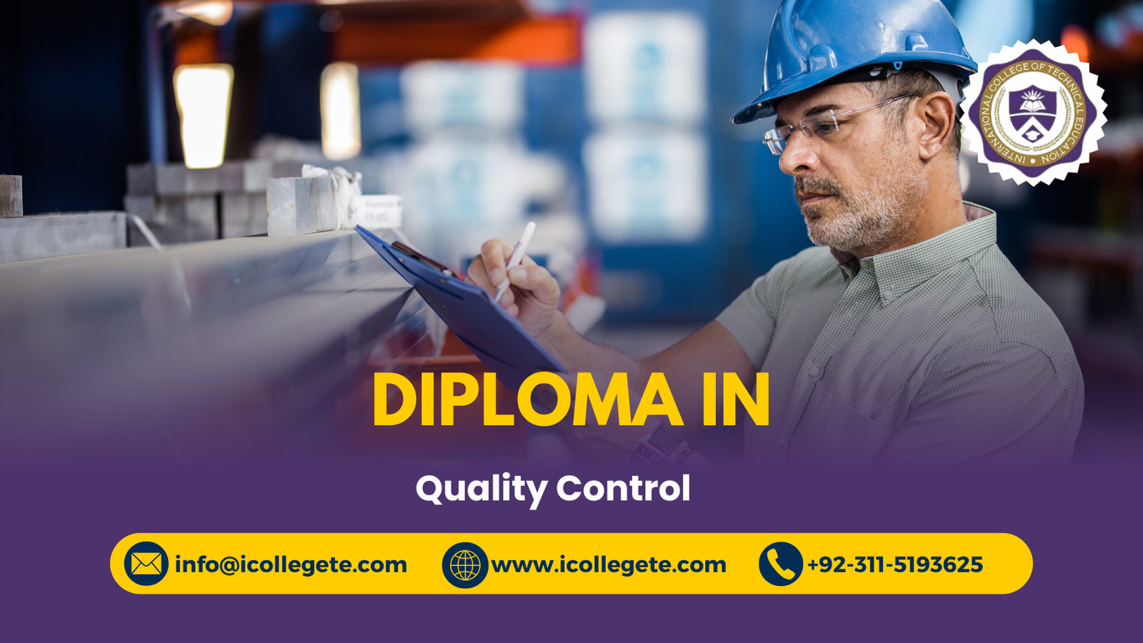 Diploma in Quality Control