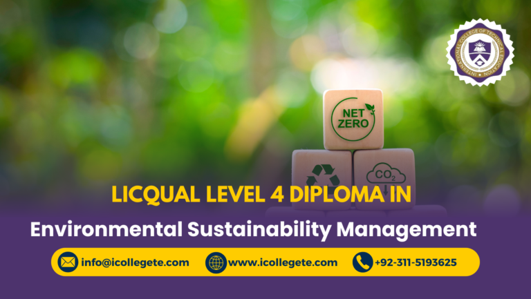 LICQual Level 4 Diploma in Environmental Sustainability Managemen