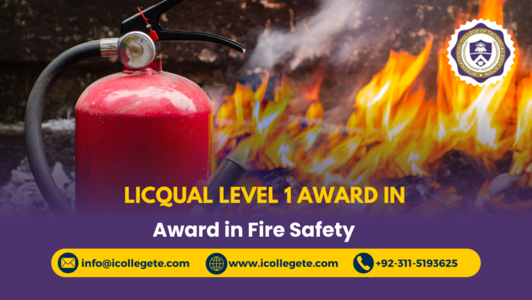 LICQual Level 1 Award in Fire Safety