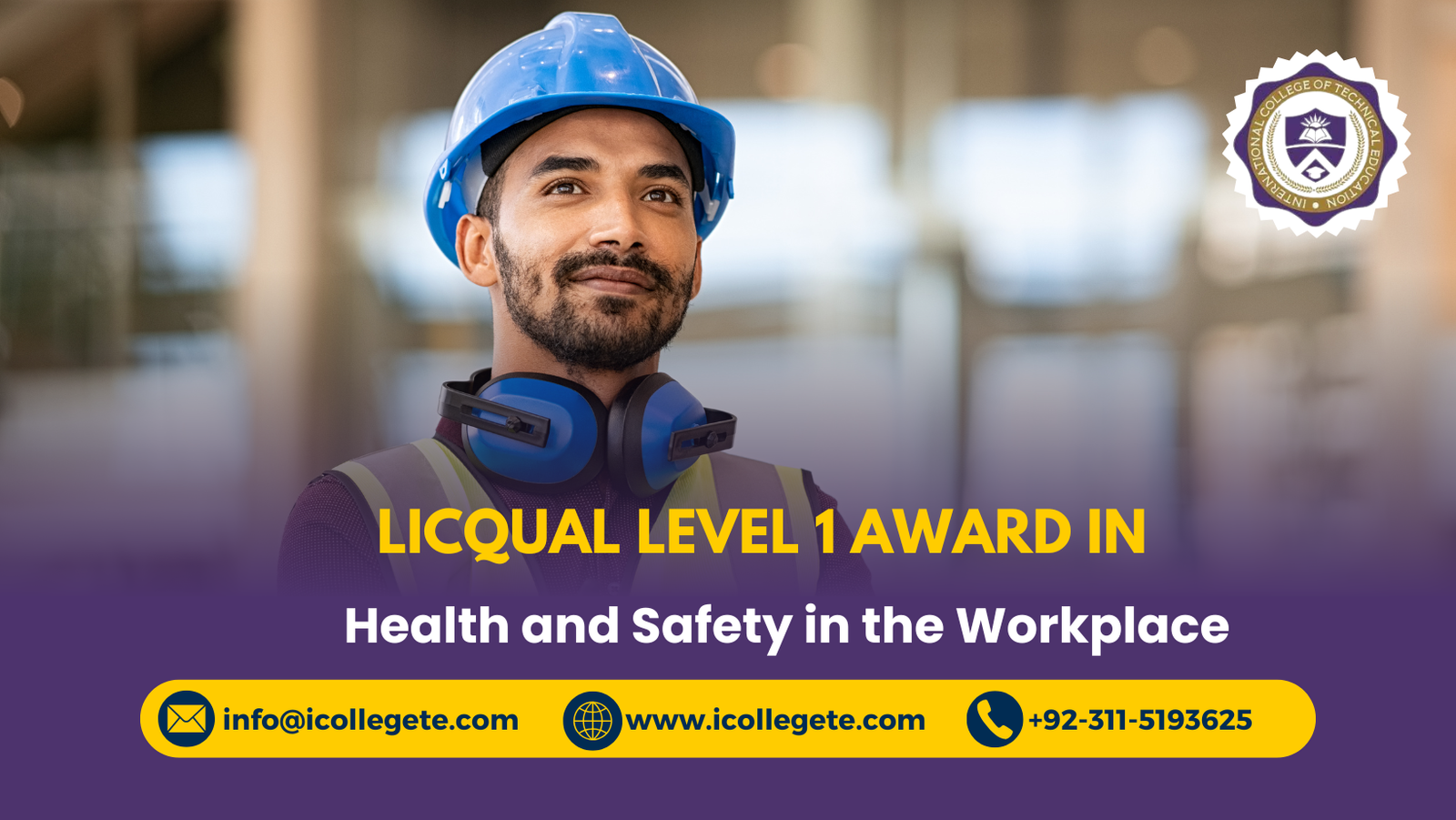 LICQual Level 1 Award in Health and Safety in the Workplace