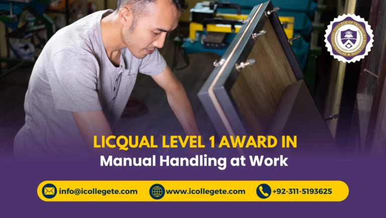 LICQual Level 1 Award in Manual Handling at Work