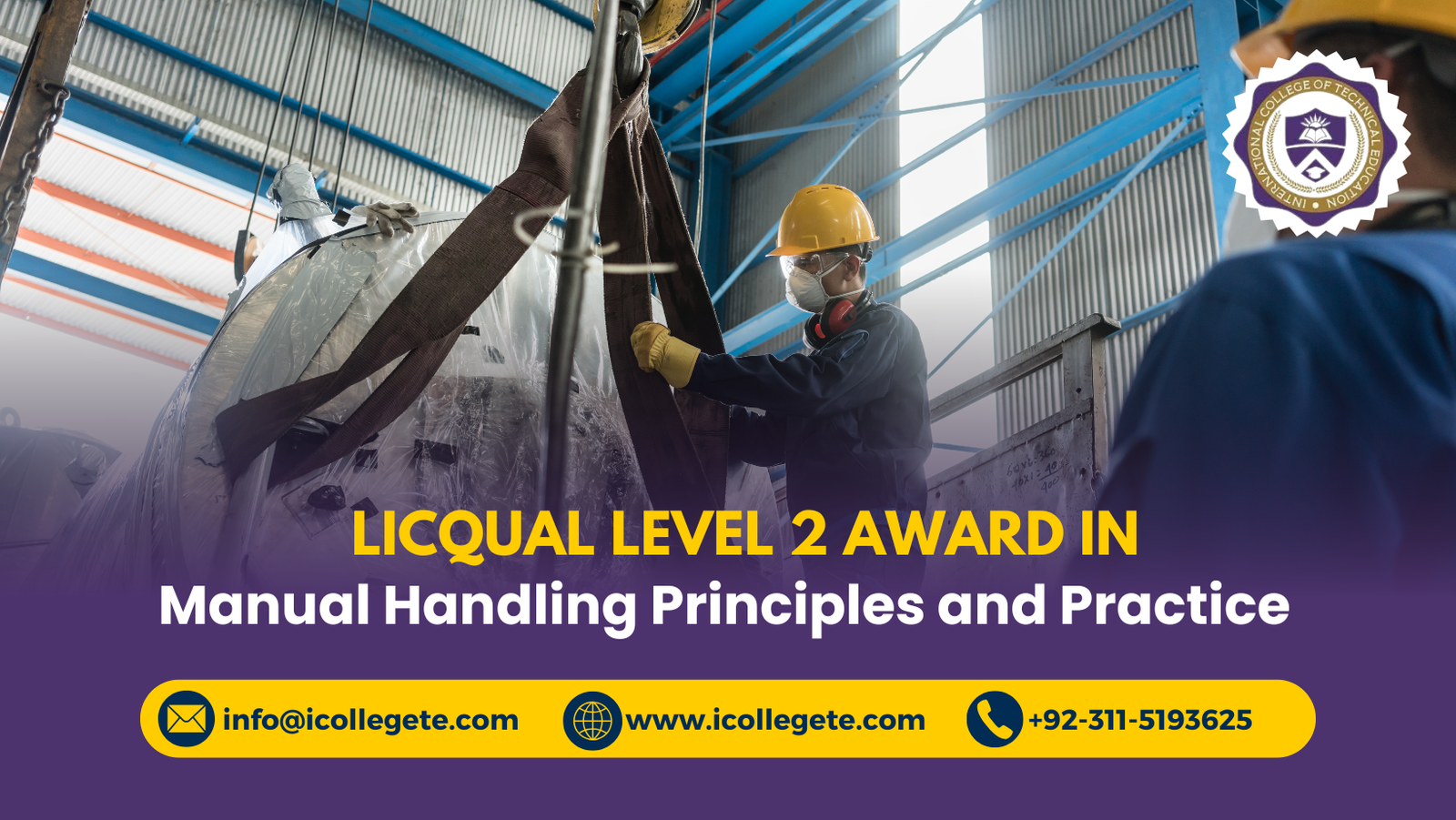 LICQual Level 2 Award in Manual Handling Principles and Practice