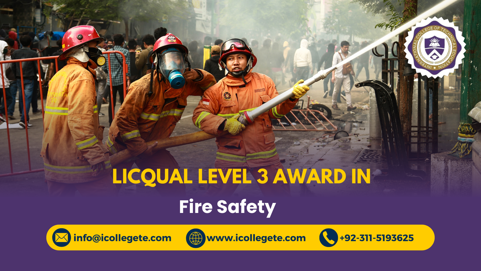 LICQual Level 3 Award in Fire Safety