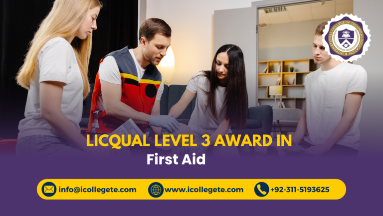 LICQual Level 3 Award in First Aid