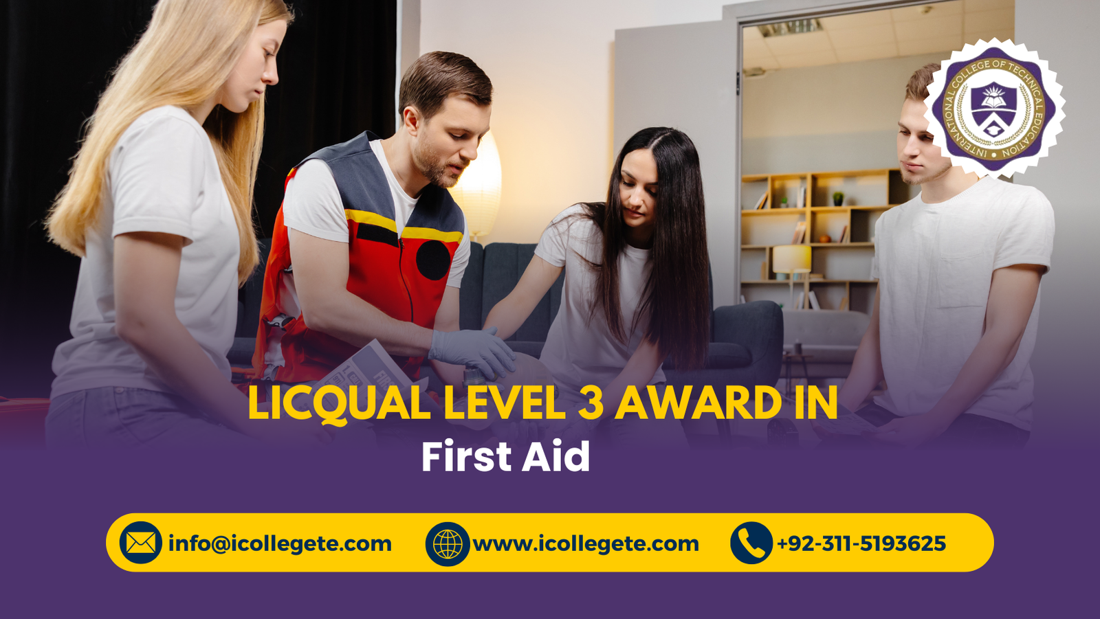 LICQual Level 3 Award in First Aid