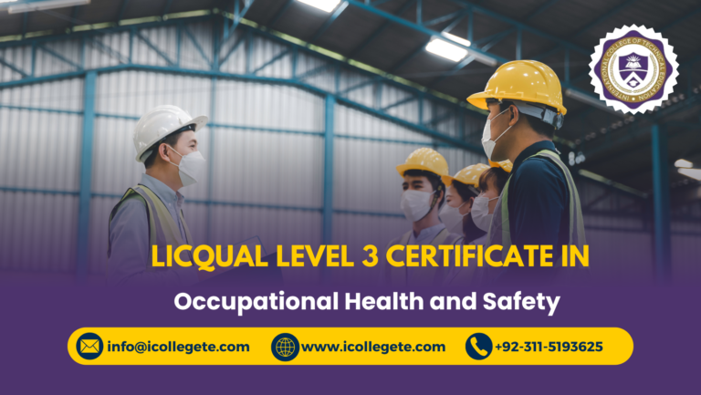 LICQual Level 3 Certificate in Occupational Health and Safety