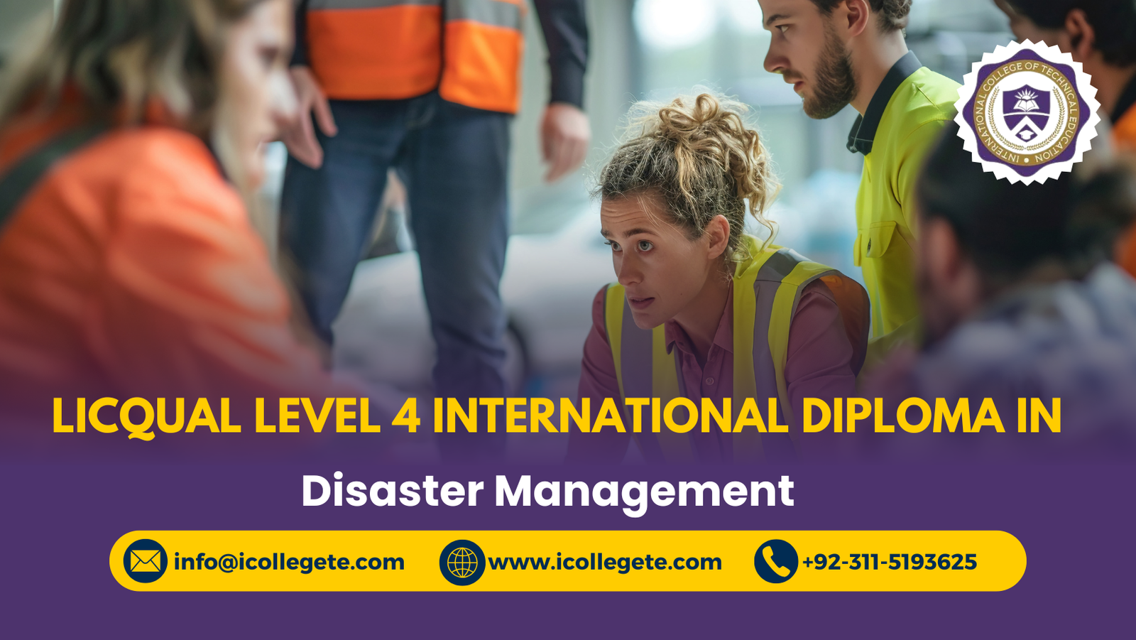 LICQual Level 4 International Diploma in Disaster Management