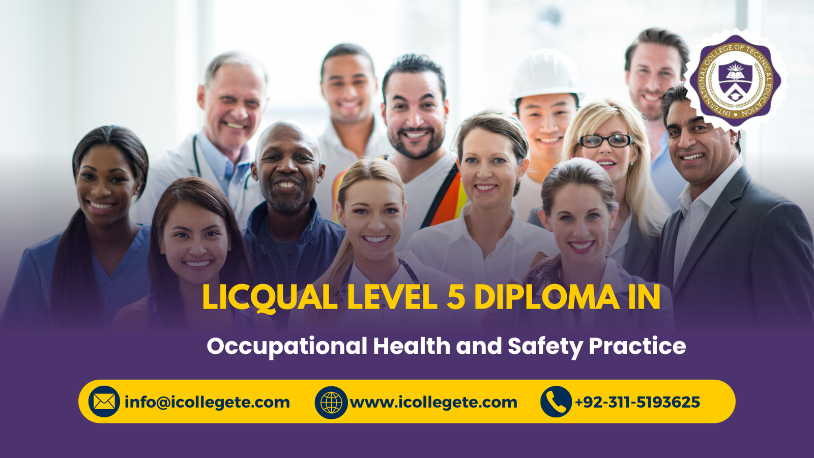 LICQual Level 5 Diploma in Occupational Health and Safety Practice