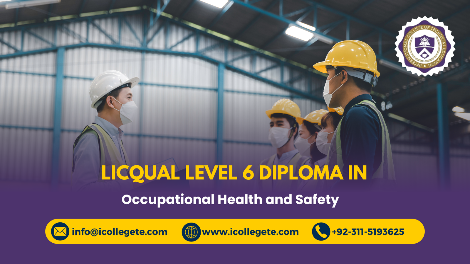 LICQual Level 6 Diploma in Occupational Health and Safety