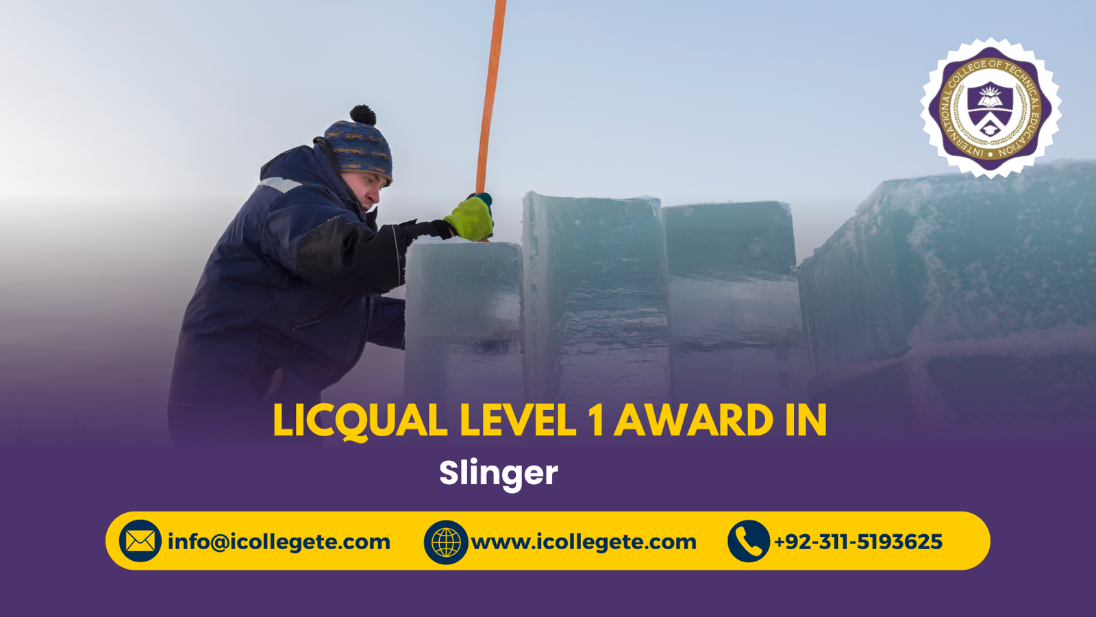 LICQual Level 1 Award in Slinger