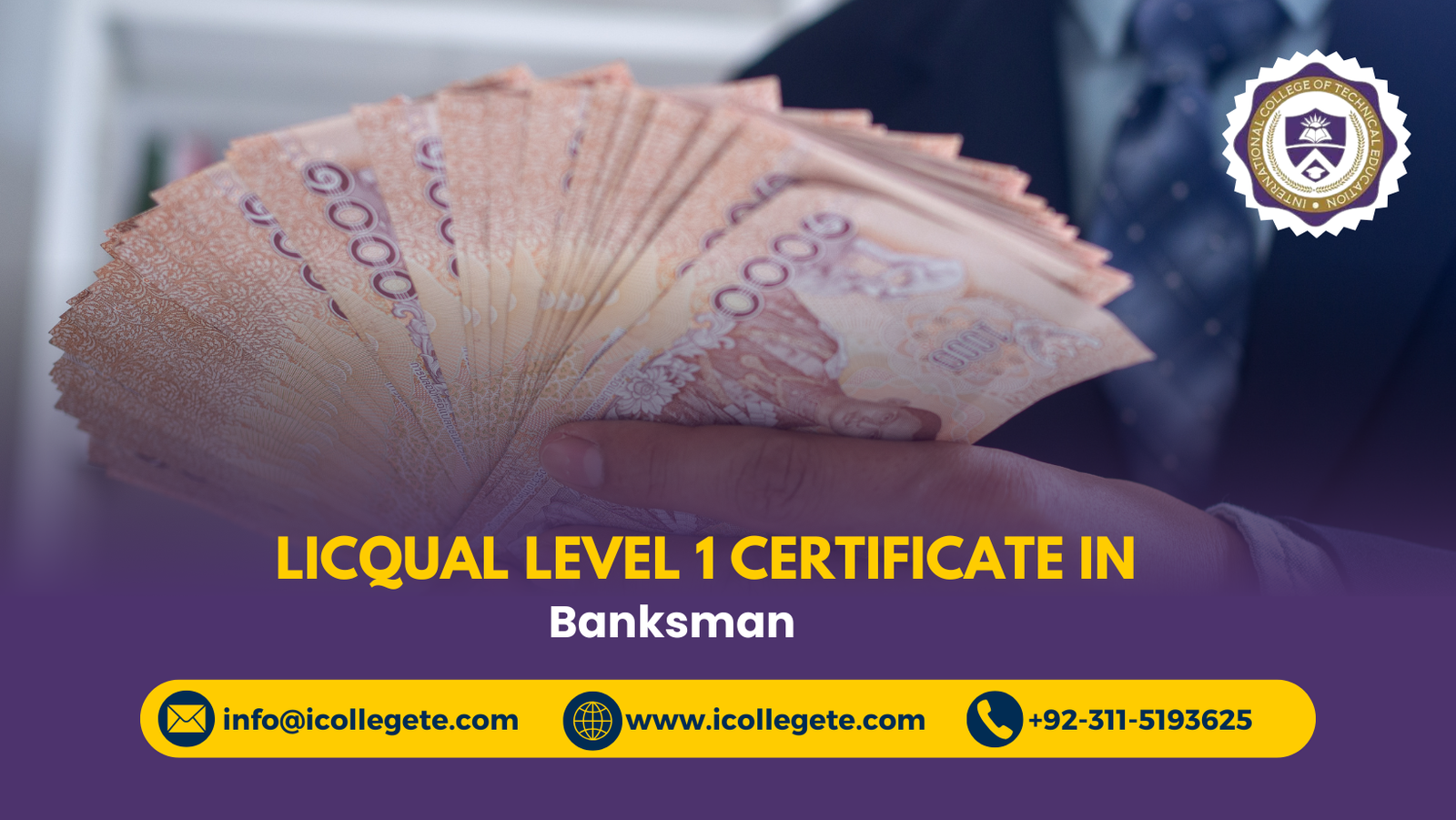 LICQual Level 1 Certificate in Banksman