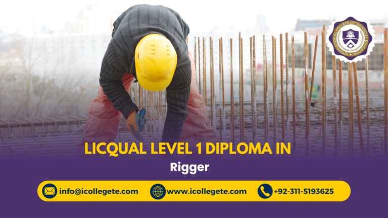 LICQual Level 1 Diploma in Rigger