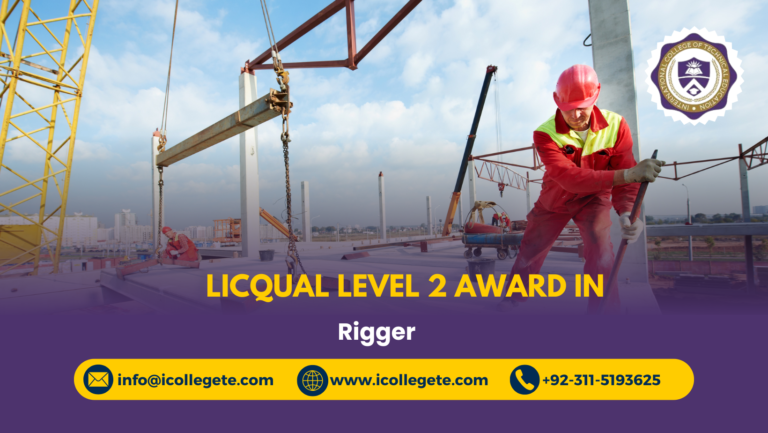 LICQual Level 2 Award in Rigger