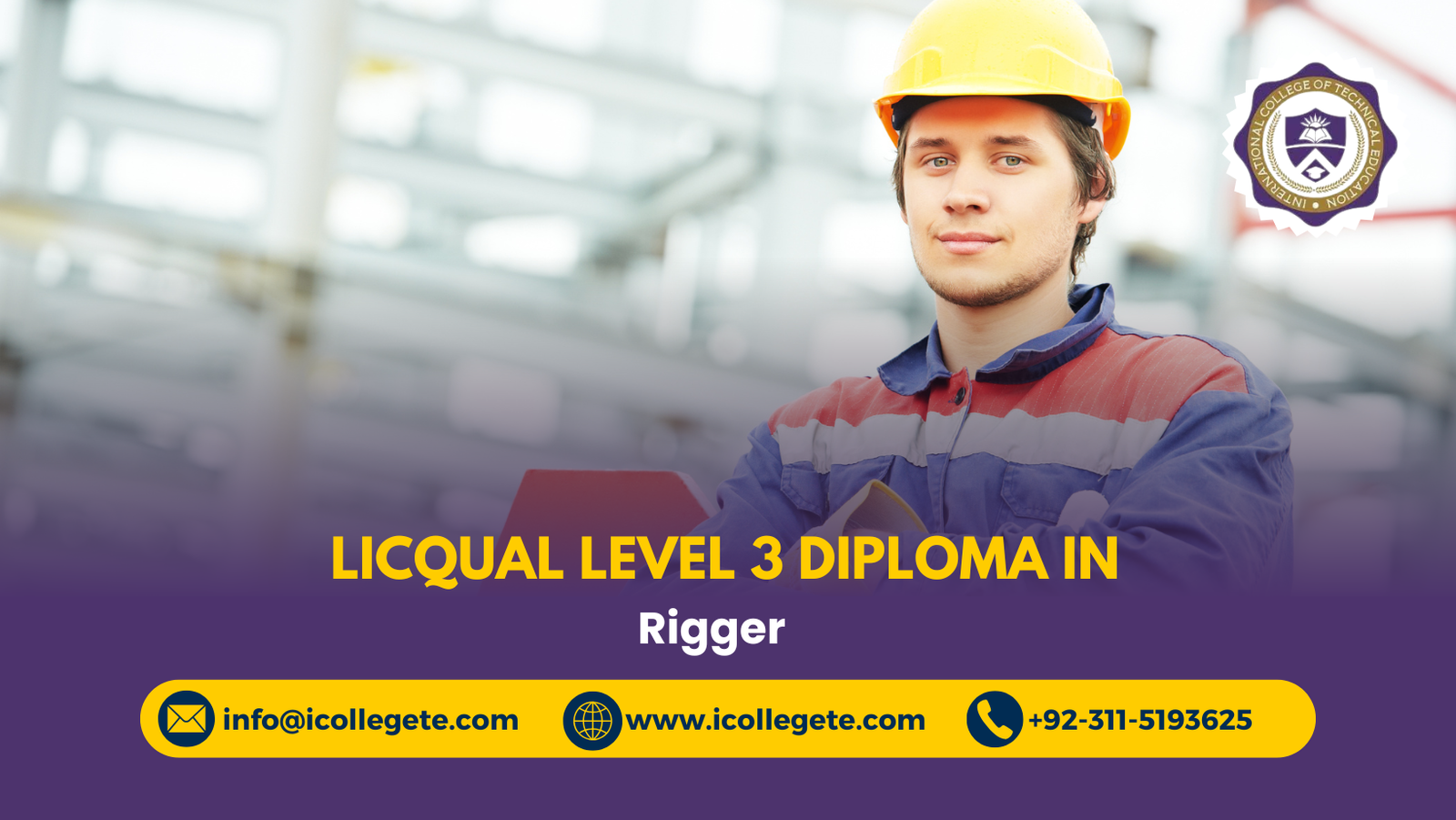 LICQual Level 3 Award in Rigger