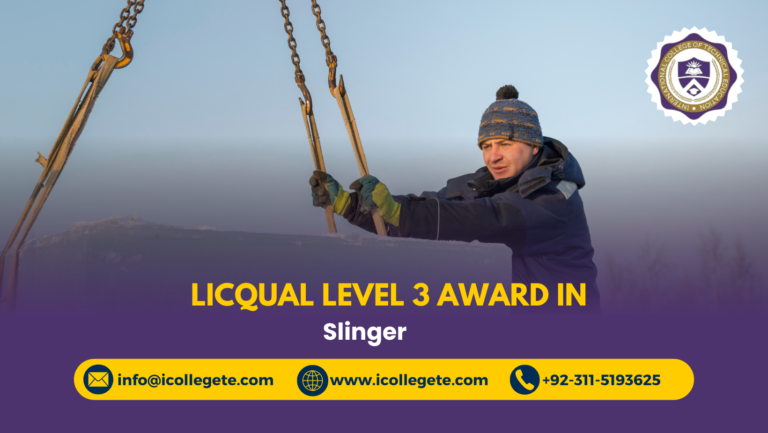 LICQual Level 3 Award in Slinger