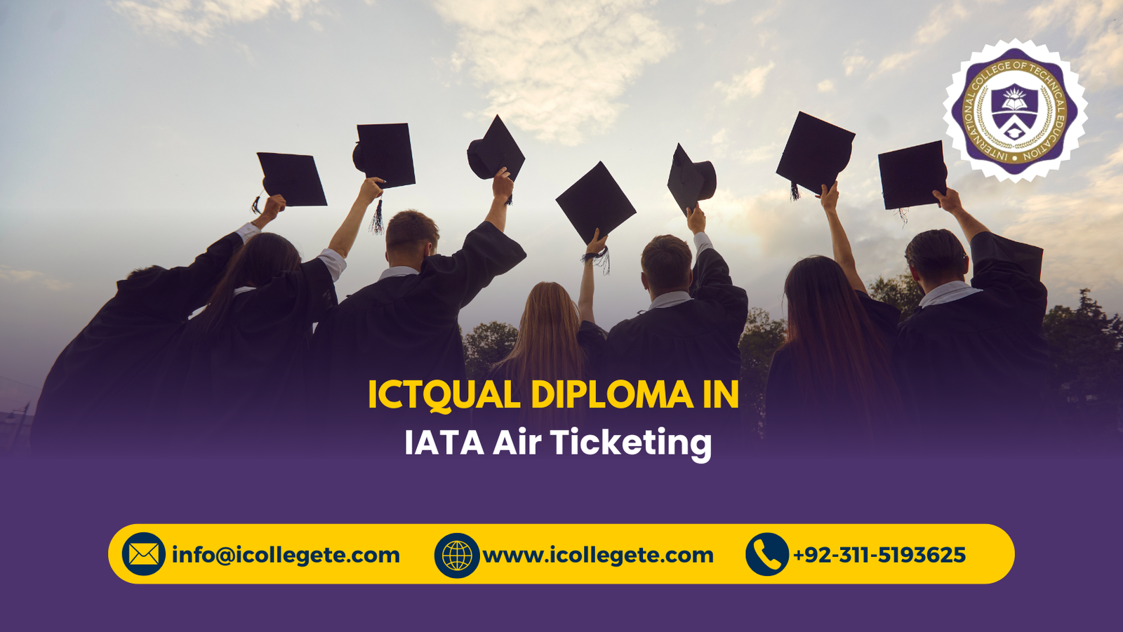 ICTQual Diploma in IATA Air Ticketing Course in Pakistan