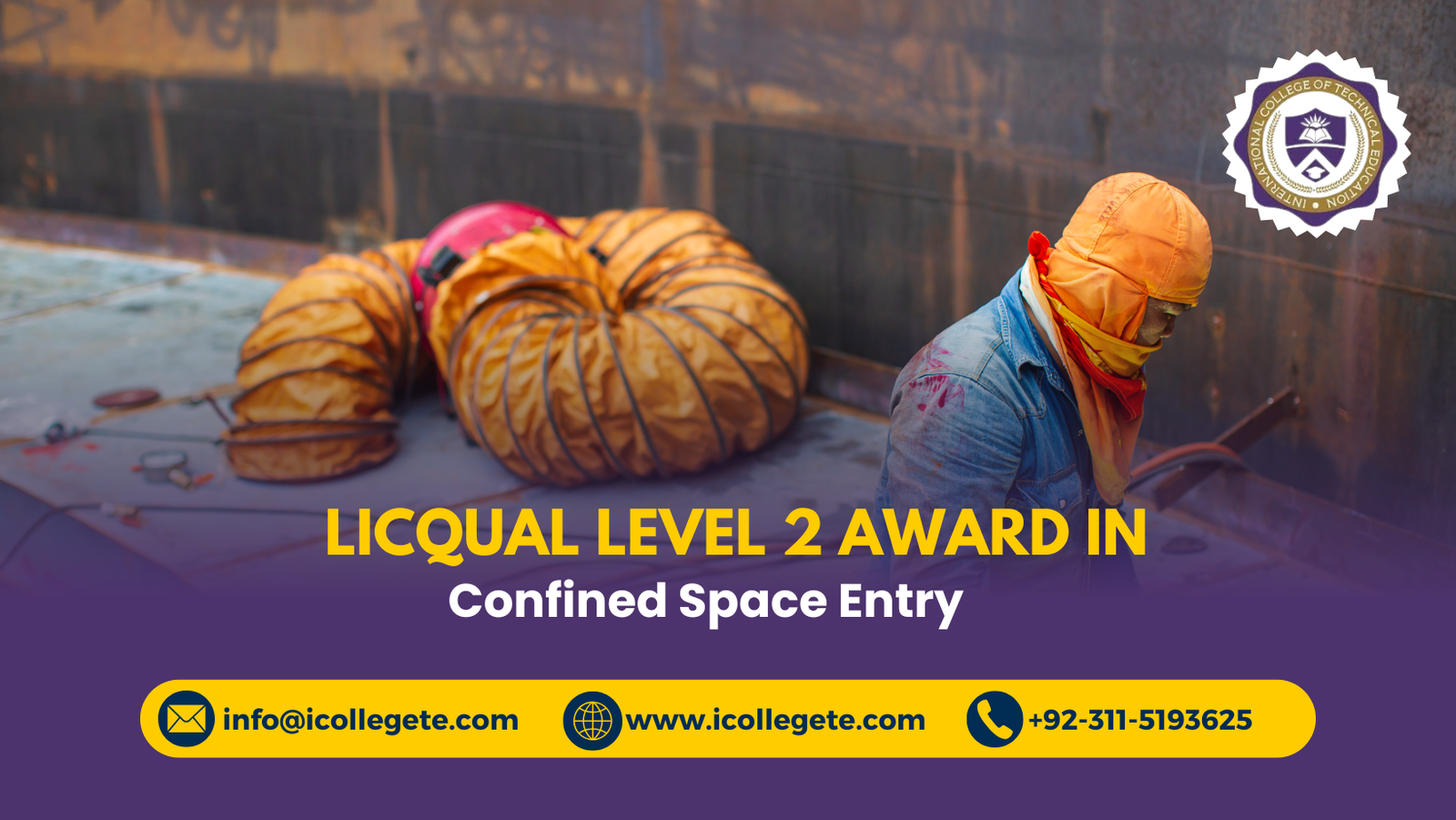 LICQual Level 2 Award in Confined Space Entry