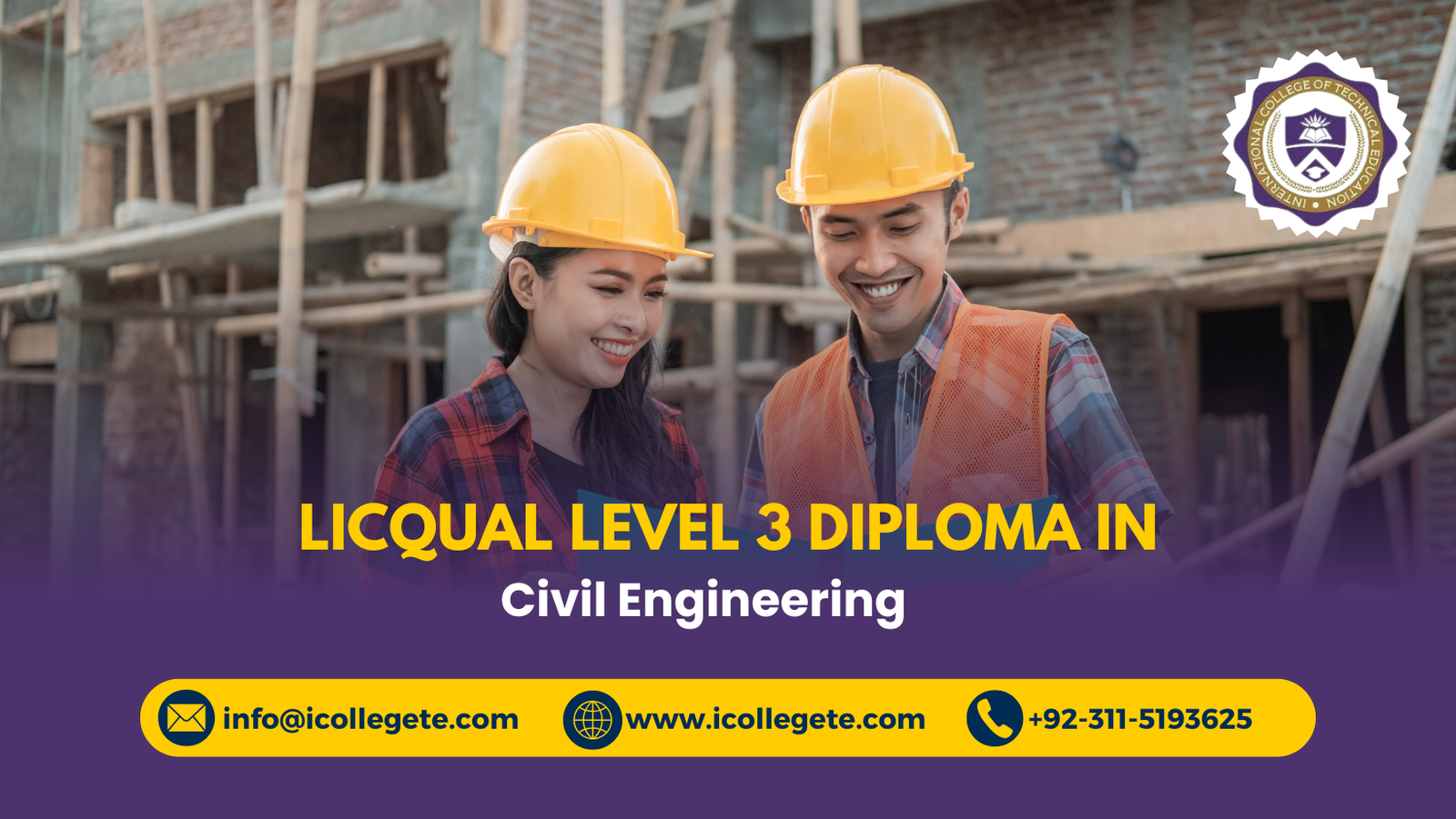 LICQual Level 3 Diploma in Civil Engineering