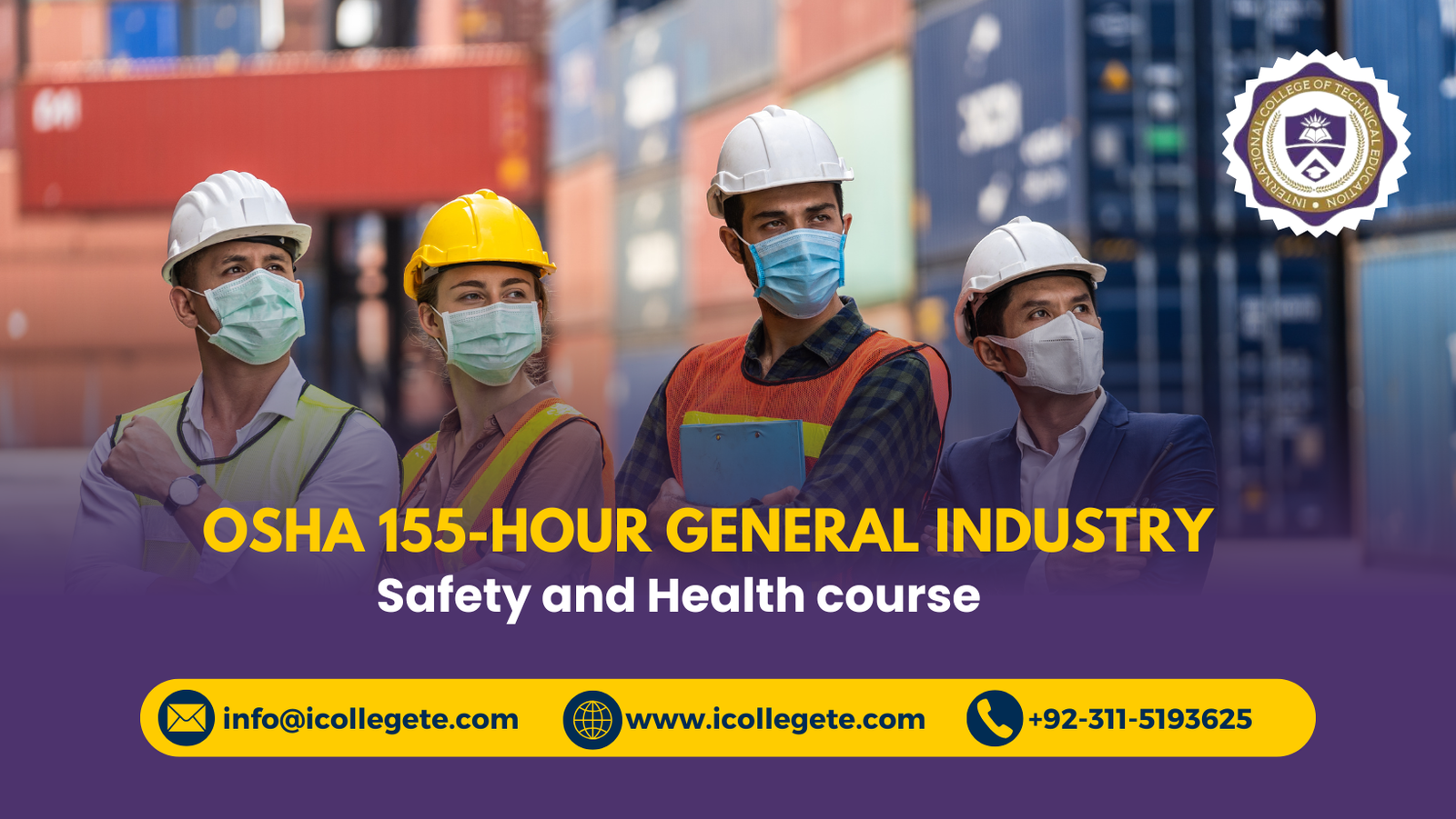 OSHA 155-Hour General Industry Safety and Health course