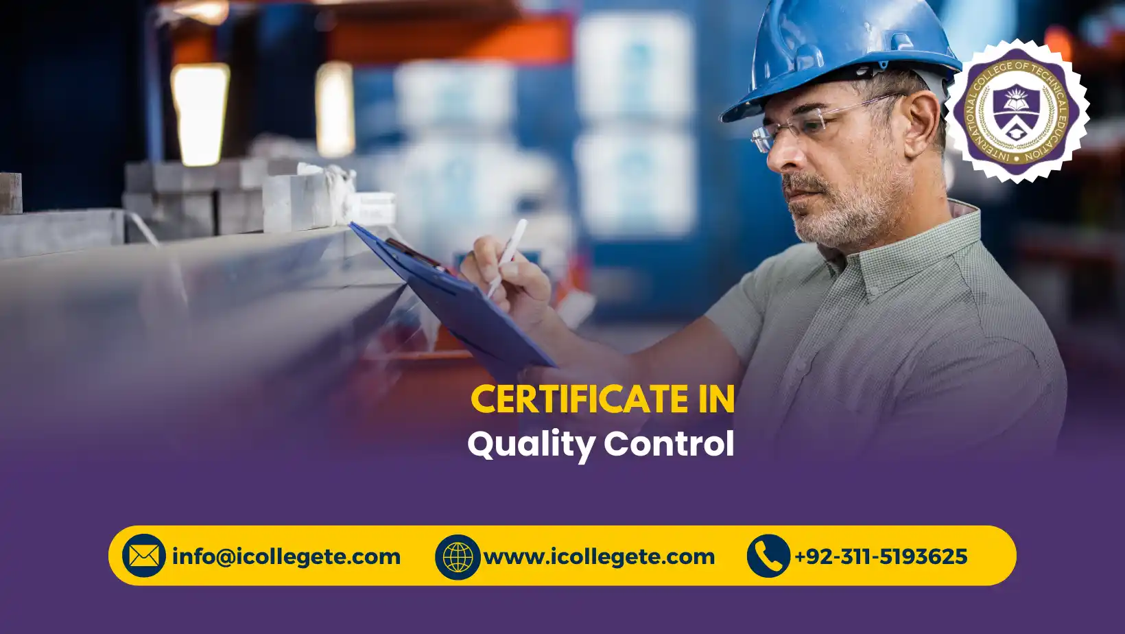 Quality Control Course in Rawalpindi