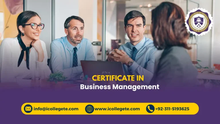 Business Management course in Rawalpindi