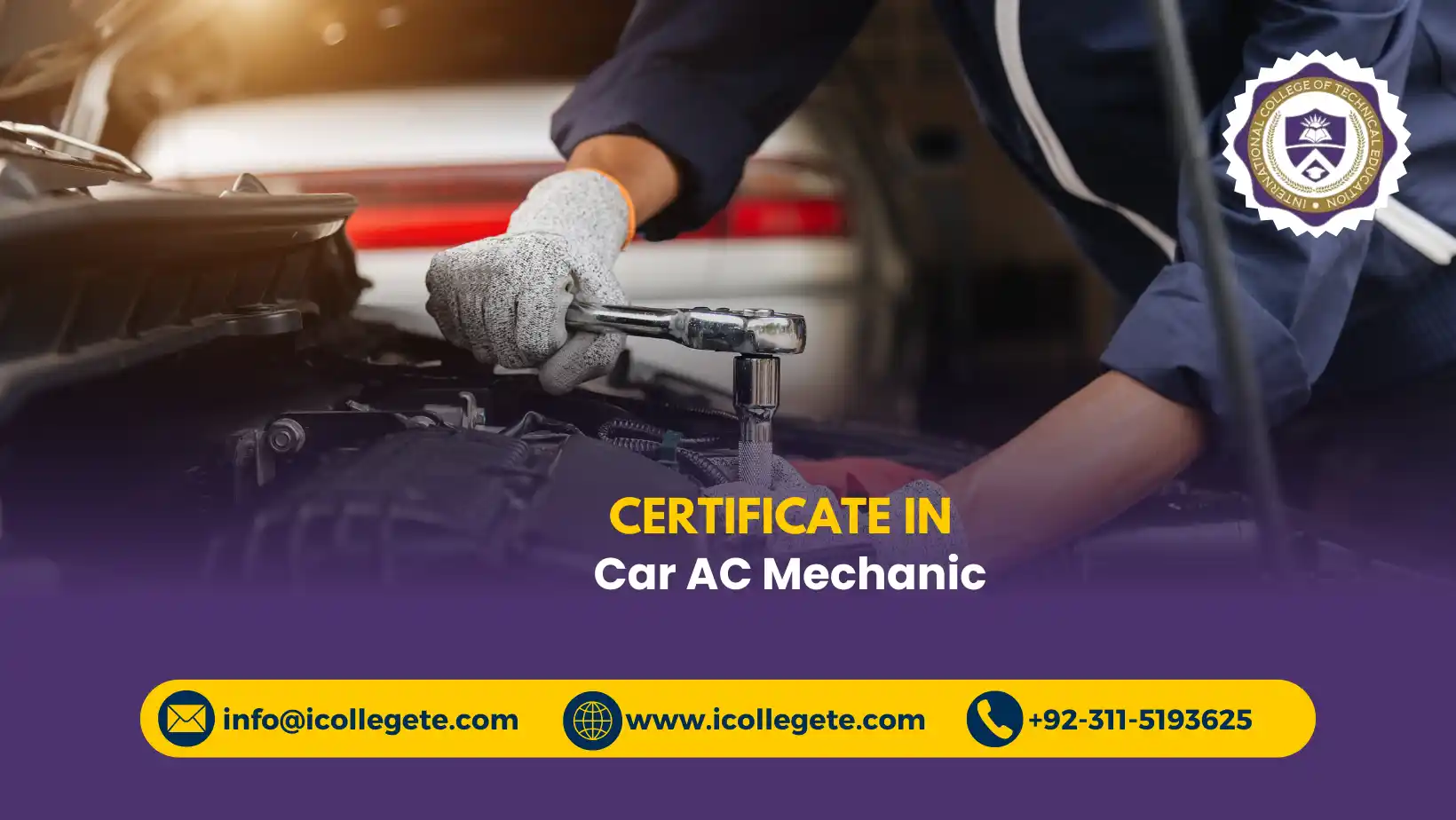 Car AC Mechanic Course in Islamabad
