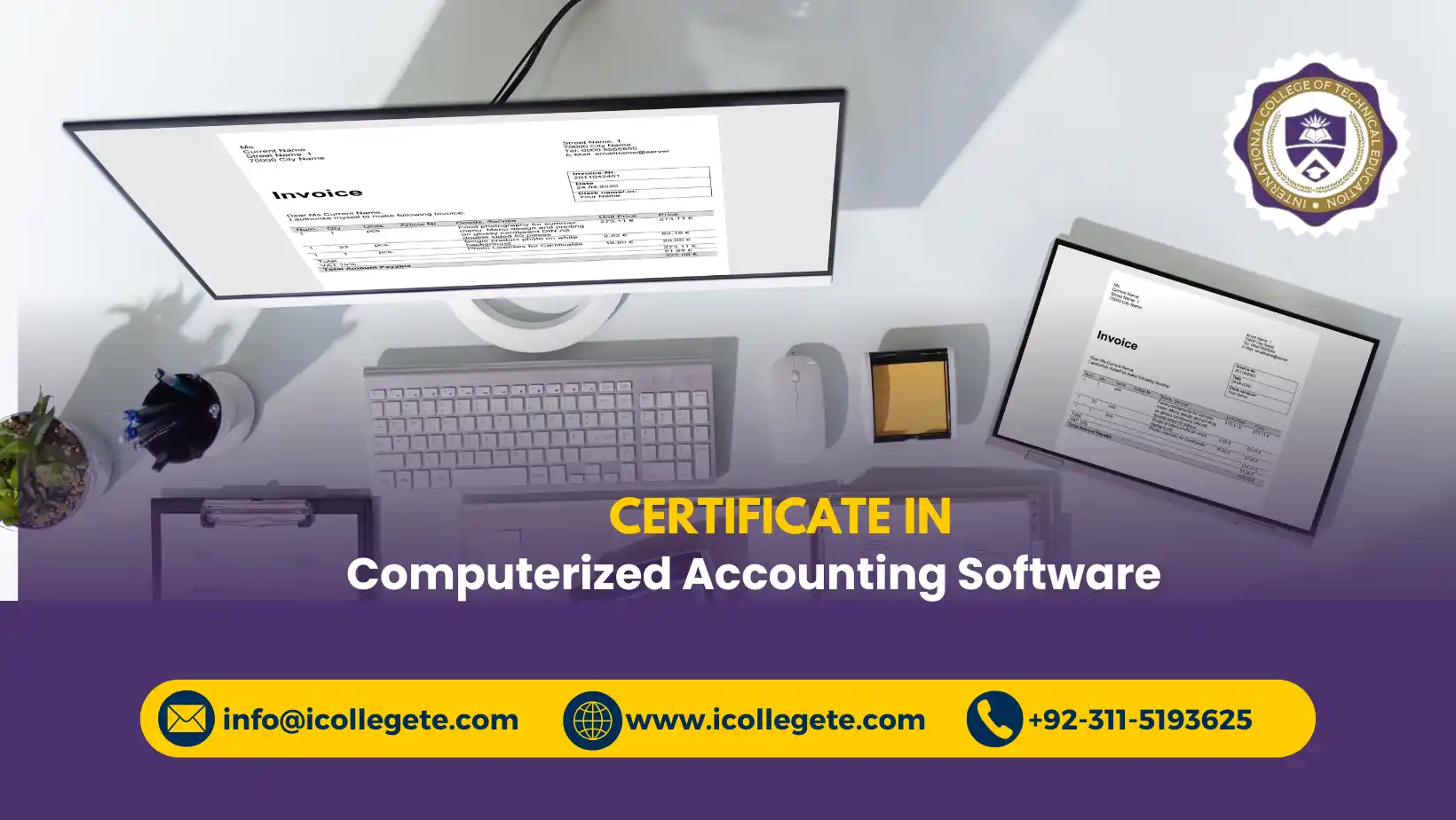 Computerized Accounting Software Course in Rawalpindi