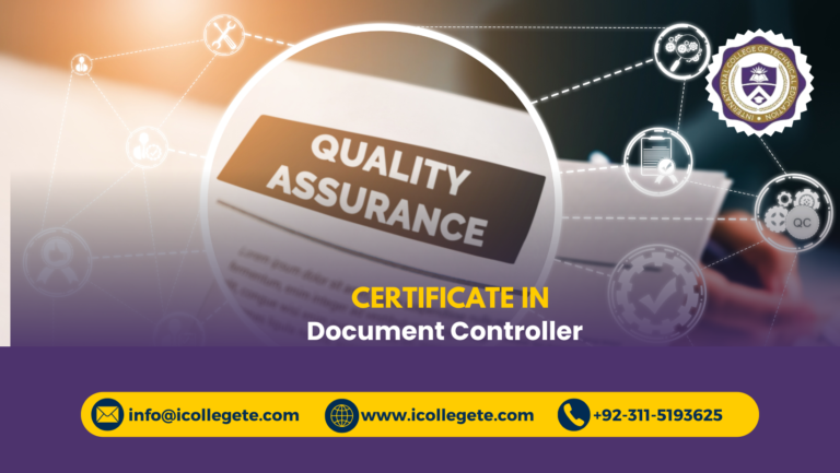 Document Controller Course in Faisalabad