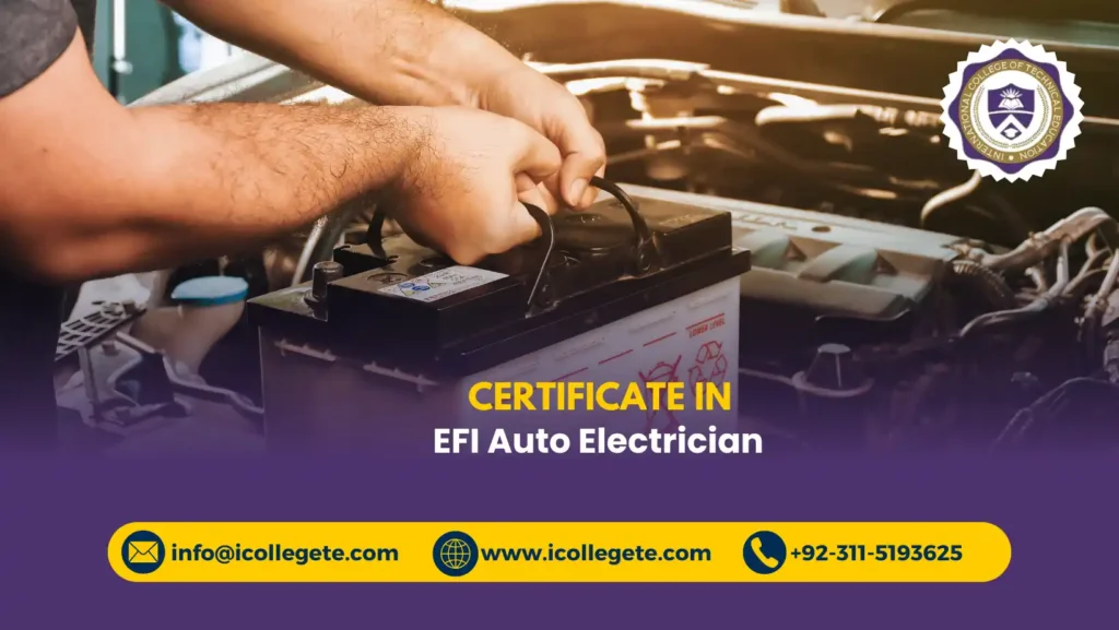 Efi Auto Electrician course in Sialkot