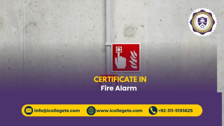 Fire Alarm Course in Islamabad