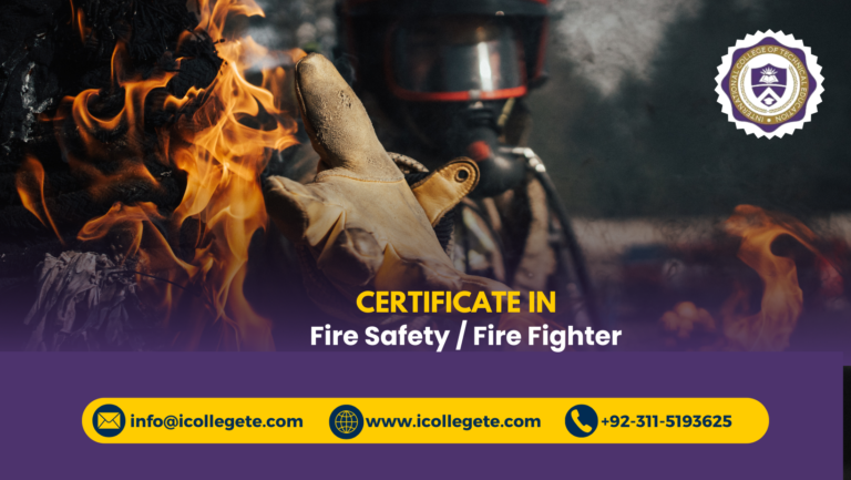 Fire Safety / Fire Fighter Course in Islamabad