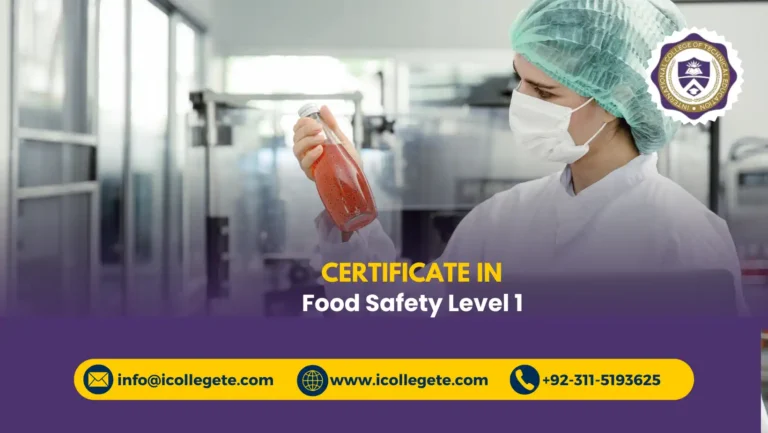Food Safety Level 1 Course in Islamabad