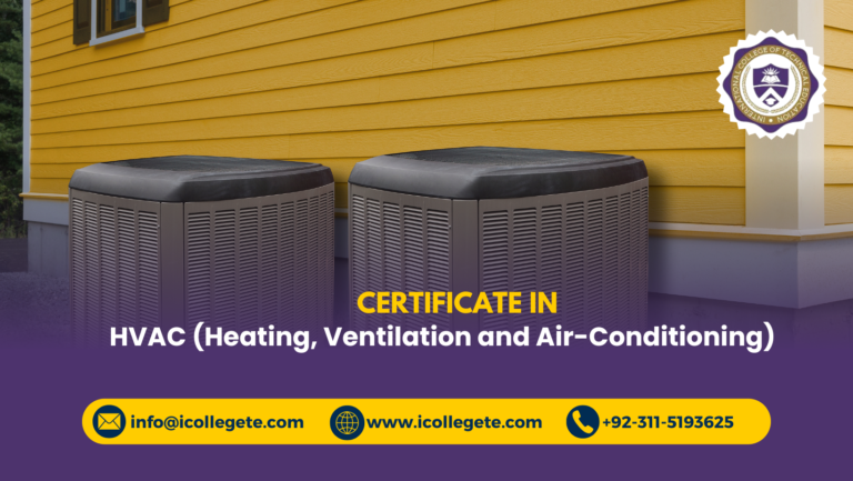 HVAC (Heating, Ventilation and Air-Conditioning) Course in Islamabad