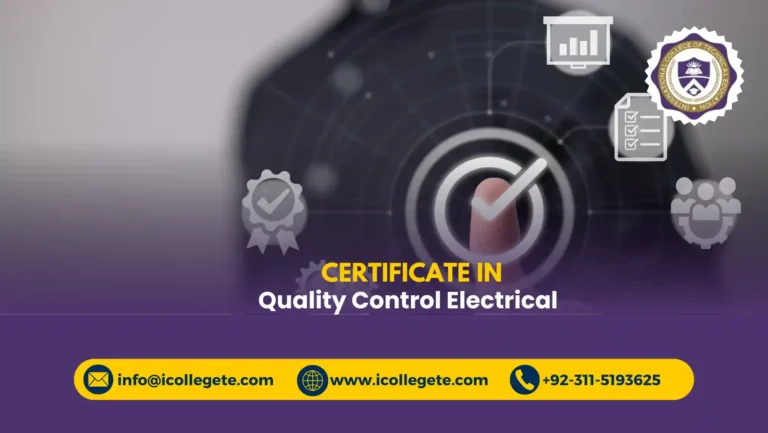 Quality Control Electrical Course in Attock