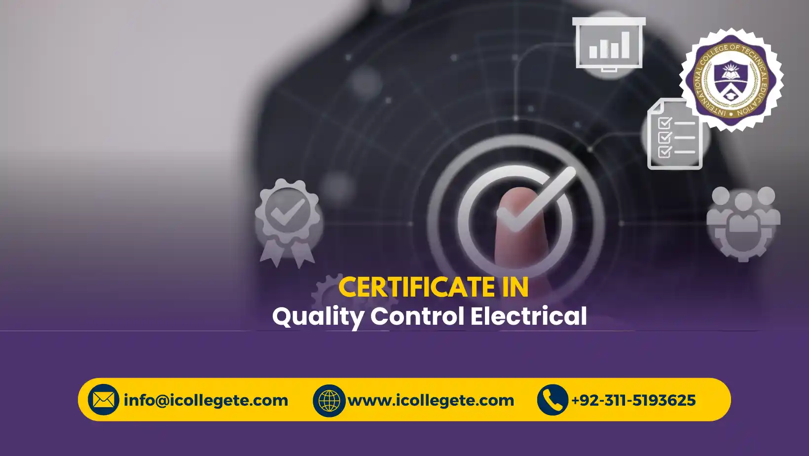 Quality Control Electrical Course in Attock