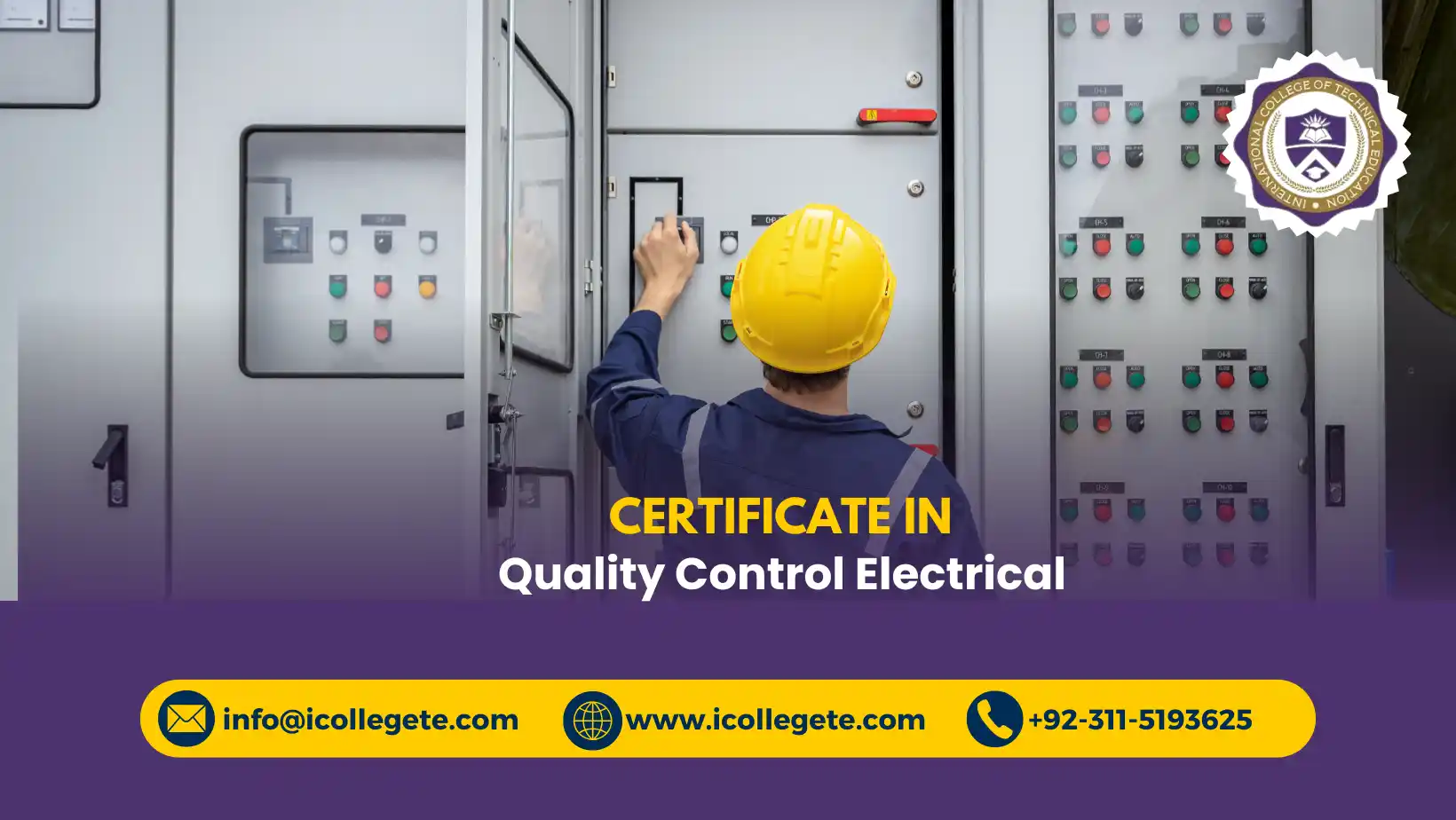 Quality Control Electrical Course in Islamabad