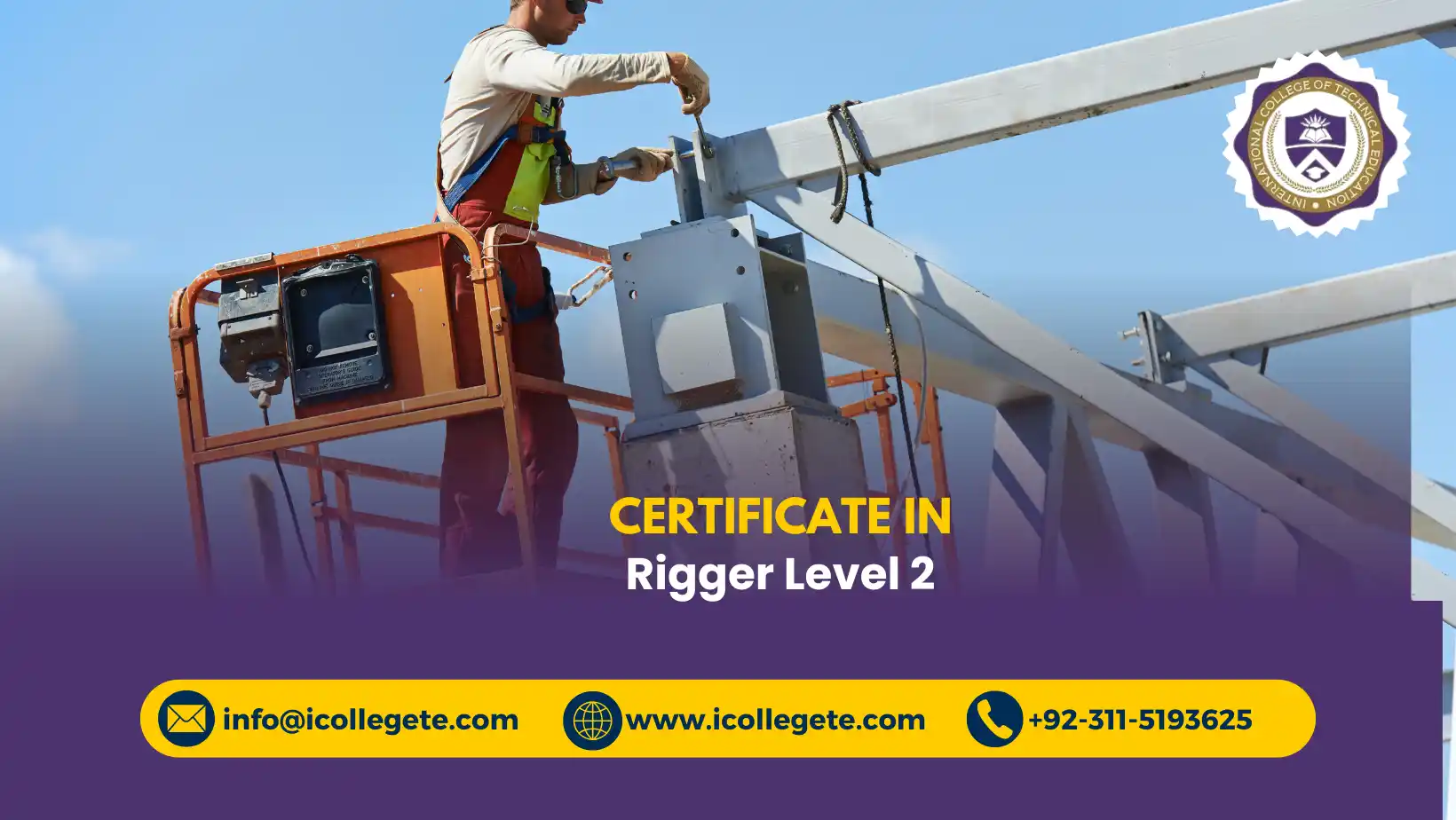 Rigger Level 2 Course in Islamabad