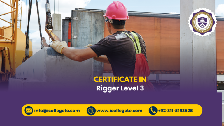 Rigger Level 3 Course in Islamabad