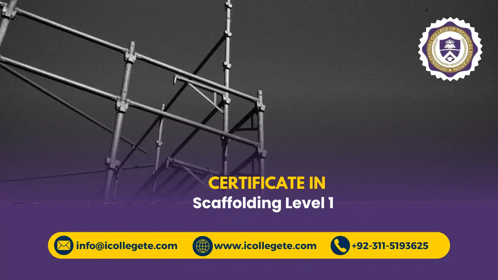 Scaffolding Level 1 Course in Attock