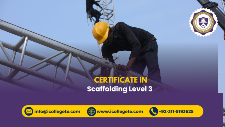 Scaffolding Level 3 Course in Islamabad
