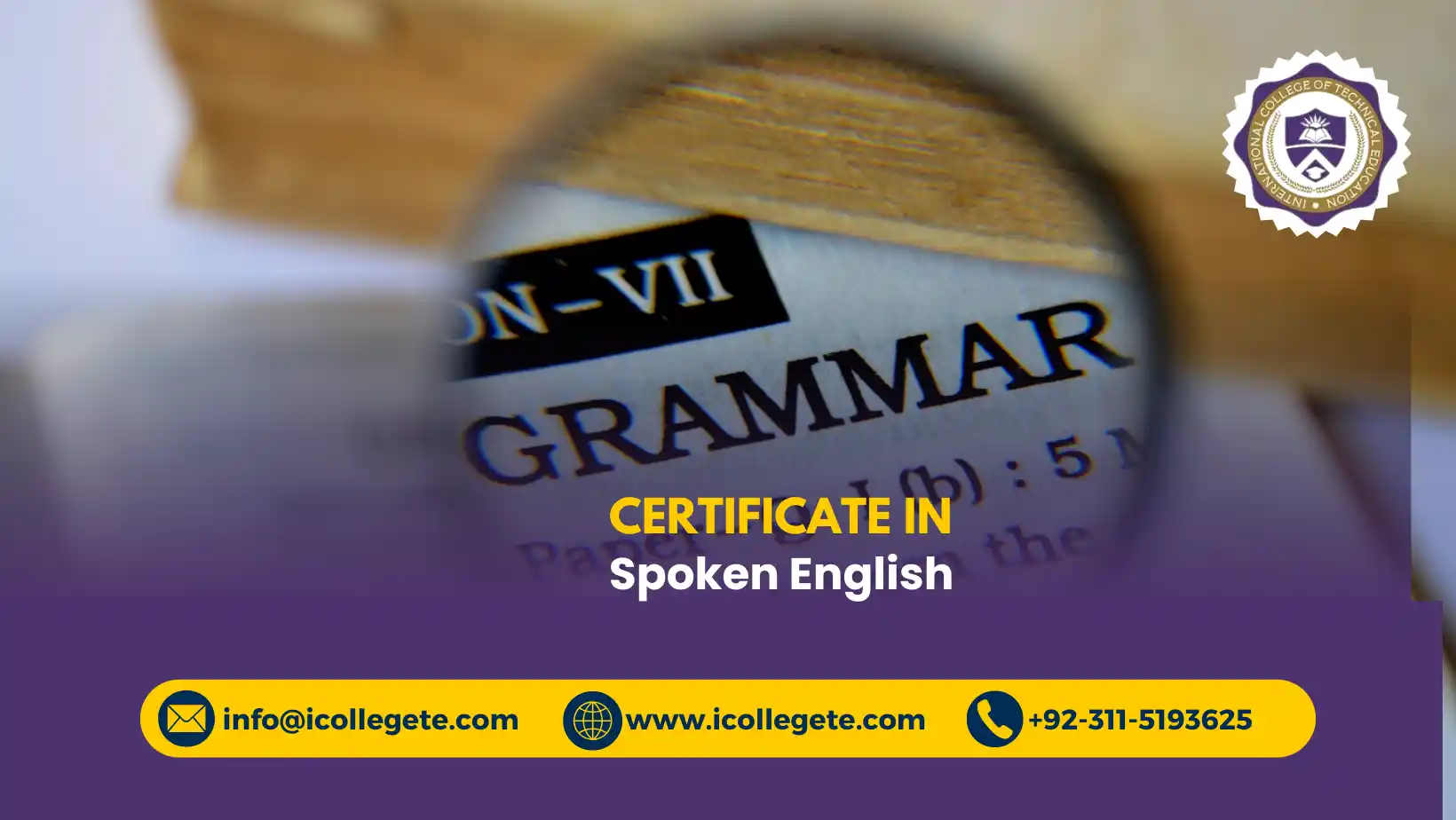 Spoken English Course in Islamabad